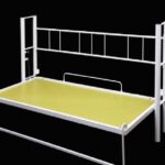 cama abatible matrimonio metalica abierta
