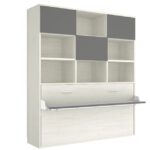 cama abatible con escritorio conforama