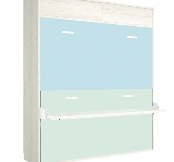 litera abatible con escritorio ikea