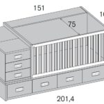 cuna convertible mundo infantil