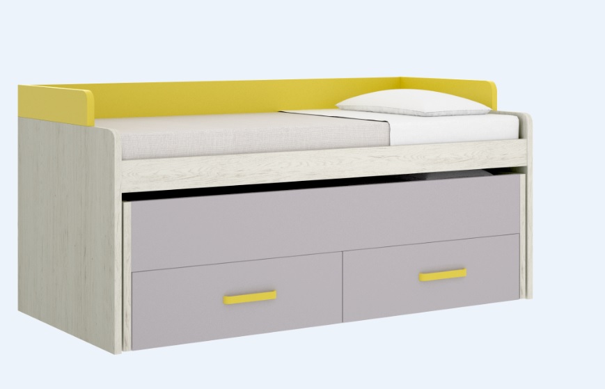 Doble cama compacta 439 bsc - Muebles de Tena