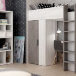 cama alta juvenil lider 139