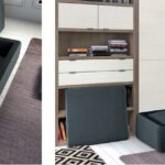 detalle de sofa con cama abatible
